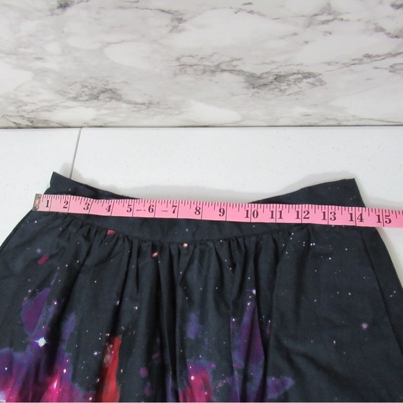 ModCloth Galaxy Space Skirt Size Medium - Picture 8 of 11